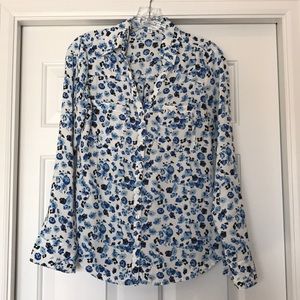 Express Floral Portofino Shirt